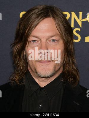 February 4, 2024, Burbank, California, United States: Norman Reedus attends the 2024 The 51st Annual Saturn Awards. (Credit Image: © Billy Bennight/ZUMA Press Wire) EDITORIAL USAGE ONLY! Not for Commercial USAGE! Stock Photo