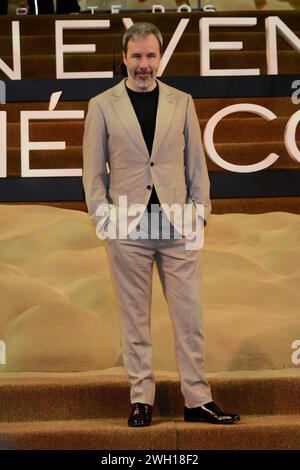 February 6, 2024, Mexico City, Ciudad de Mexico, Mexico: February 6, 2024, Mexico City, Mexico: Director Denis Villeneuve attends the red carpet of the Fan Event for the film Dune: Part Two at Auditorio Nacional. on February 6, 2024 in Mexico City. (Credit Image: © Carlos Tischler/eyepix via ZUMA Press Wire) EDITORIAL USAGE ONLY! Not for Commercial USAGE! Stock Photo