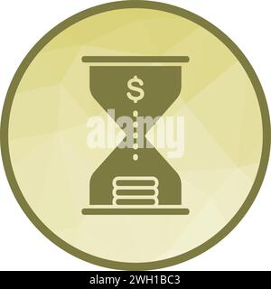 Investment Timing icon vector image. Stock Vector