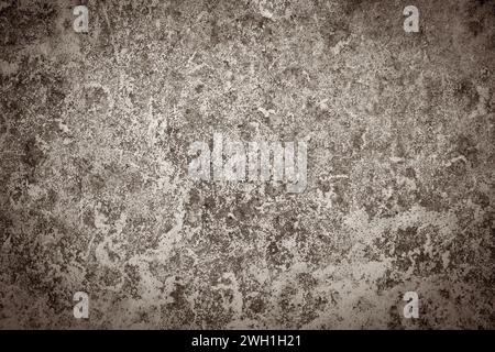 Rusty metal sign grunge sepia toned background Stock Photo