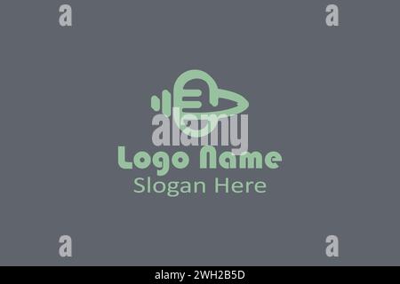 PODCAST LOGO Stock Vector