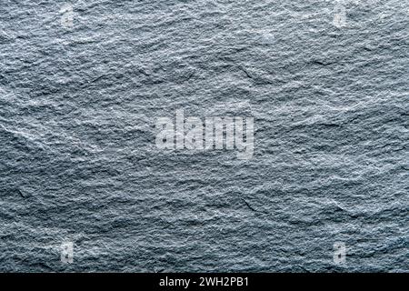 Texture of dark grey slate plate as a background. Stock Photo