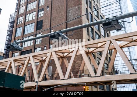 Congestion pricing scanners installed outside the Lincoln Tunnel in New York, seen on Thursday, February, 1, 2024. (© Richard B. Levine) Stock Photo