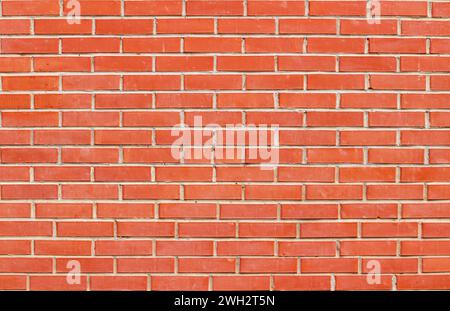 Modern red brick wall texture for background. Stock Photo