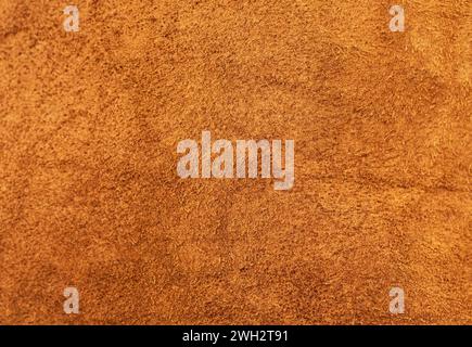 Suede texture. Closeup structure of leather suede Stock Photo