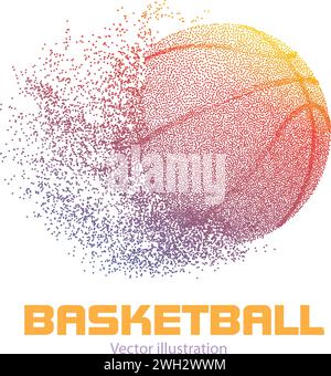 Basketball Ball .Sports ball .Vector illustration Stock Vector