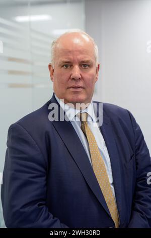 Andrew RT Davies Welsh Conservative leader. MS Welsh Conservative  Pictured inside the Senedd, National Assembly for Wales, Cardiff, Wales.UK. Stock Photo