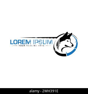 Car Logo Design. Speed Meter Logo Design. Unique and Modern Logo Design. Stock Vector