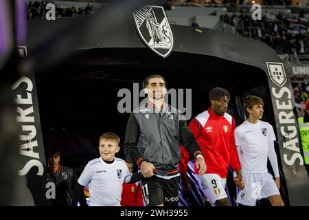 Jota Silva  during  Liga Portugal  23/24 game between Vitoria Sport Clube and CF Estrela Amadora at Estadio Dom Afonso Henriques, Guimaraes, Portugal. Stock Photo