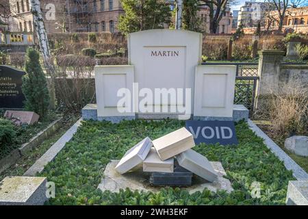 Martin, Grab, Dorotheenstädtischer Friedhof, Chausseestraße, Mitte, Berlin, Deutschland *** Martin, grave, Dorotheenstädtischer Friedhof, Chausseestraße, Mitte, Berlin, Germany Stock Photo