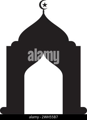 Mosque symbol icon vector Illustration design template Stock Vector ...