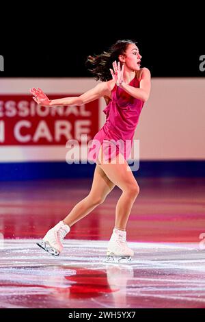 Ava Marie ZIEGLER (USA), during Exhibition Gala, at the ISU Four ...