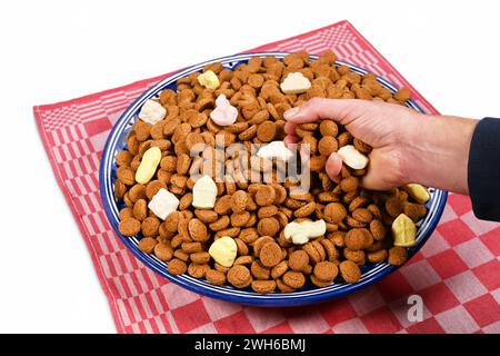 Bowl full of sweets Stock Photo