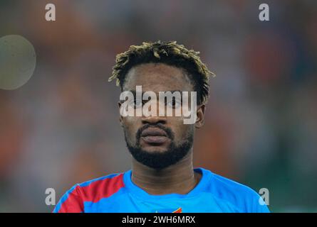 February 07 2024: Henock Inonga Baka (DR Congo) gestures during a ...