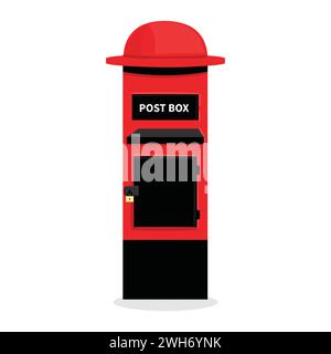 Post Box Illustration Stock Vector