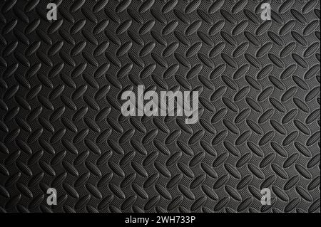 Durable dark gray gradient plastic clean sheet close up view Stock Photo