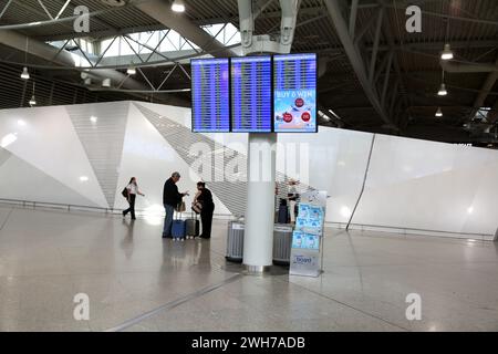 Athens Greece Athens International Airport (AIA) Eleftherios Venizelos Stock Photo