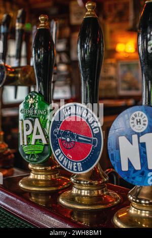 The Hemingford Arms pub, on Hemingford Road in London, UK Stock Photo