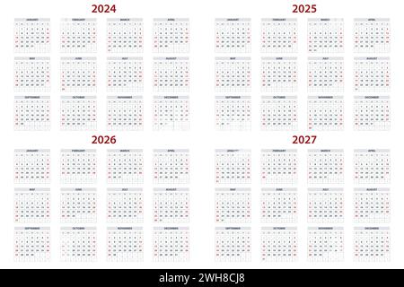 quarter-calendar-template-for-2024-2025-year-wall-calendar-grid-in-a-minimalist-style-week