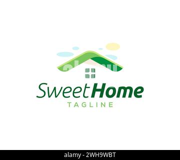 Clean and creative home or house logo vector illustration Stock Vector