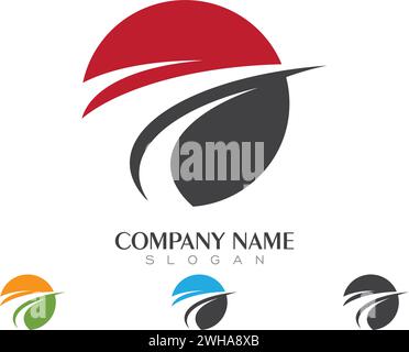 Faster Logo Template vector icon illustration design Stock Vector
