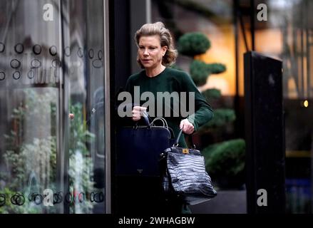 Newcastle United coowner Amanda Staveley arriving for the Premier