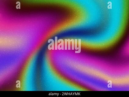 Abstract gradient blur with a grainy overlay texture Stock Vector