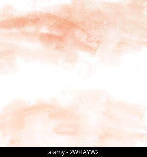 Hand painted minimal pastel coloured watercolour background Stock Vector
