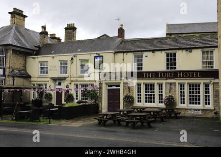 Tourfa Hotel The Turf Hotel at Richmond North Yorkshire Stock Photo - Alamy