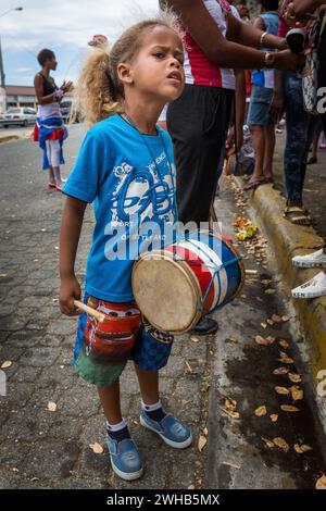 Traditional Dominican chupa tambora drum, maracas & guiro on a cacao ...