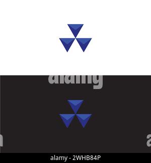 Company Special symble vector logo.Triangle vector logo. Stock Vector