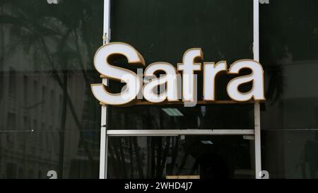 salvador, bahia, brazil - january 12, 2024: facade of Safra in the city of Salvador. Stock Photo