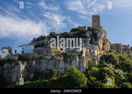 Castello della Fava, Posada, Sardinia, Italy Stock Photo