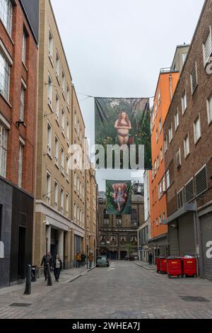 Siân Davey: 'The Garden' - outdoor exhibition in the Soho Photography Quarter in Ramillies Place W1, London, England, UK Stock Photo