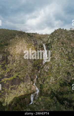 Waterfall in Arouca Stock Photo