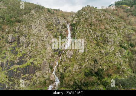 Waterfall in Arouca Stock Photo