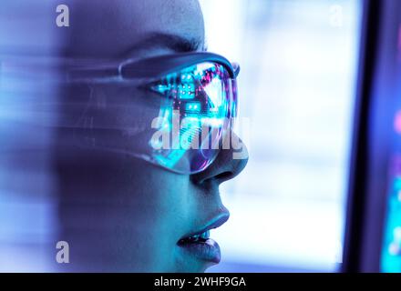 AI engineering, conceptual image Stock Photo