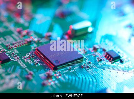 Circuit board Stock Photo