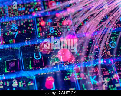Cyber security, conceptual image Stock Photo