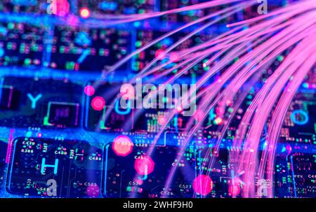 Cyber security, conceptual image Stock Photo