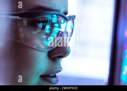 AI engineering, conceptual image Stock Photo