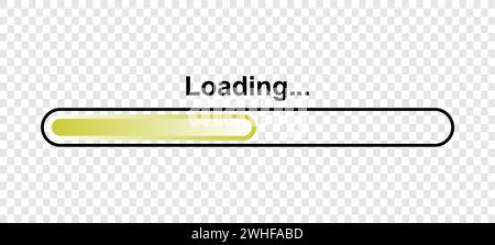 waiting time to load pages and games Stock Vector