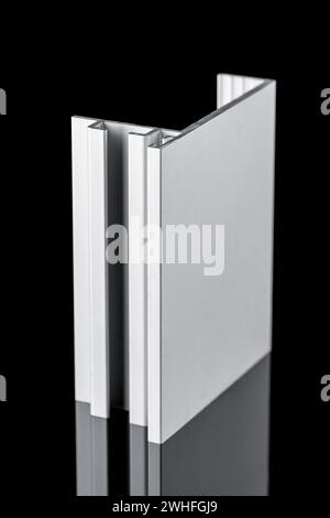 Aluminium profile sample Stock Photo