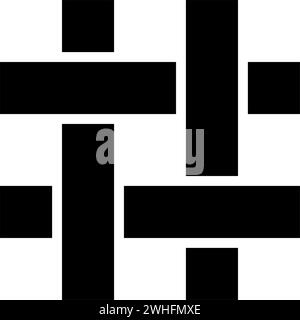 Textile fabric linen texture weaved icon black color vector illustration image flat style simple Stock Vector