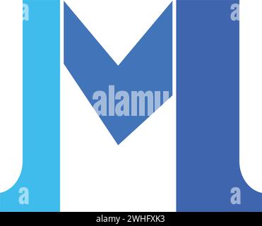 letter M logo vector illustration design Stock Vector