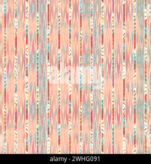 Vector textile design - ethnic style boho pattern. Seamless background ...