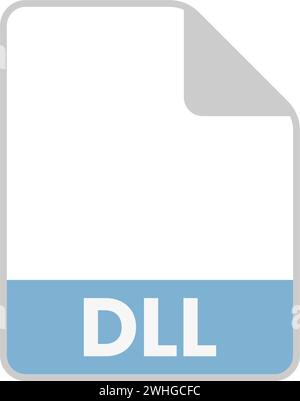 simple icons of various file types Stock Vector