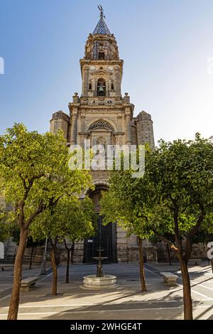 San Miguel Church in Jerez de la Frontera Stock Photo