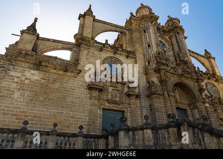 Cathedral in Jerez de la Frontera in Andalusia Stock Photo