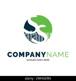 Initial Letter SS Icon Logo Design Template Stock Vector